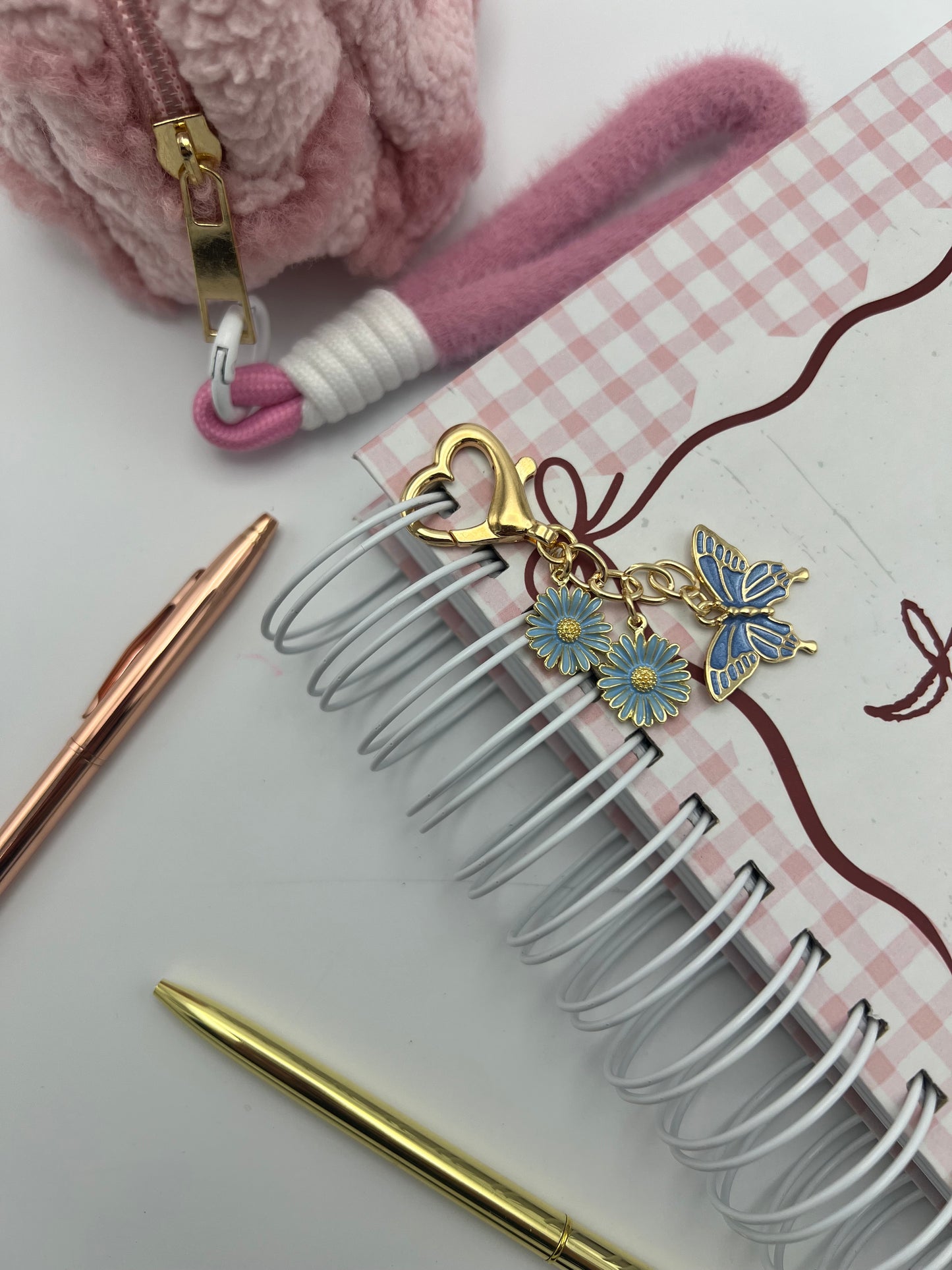 Flutter & Flower Charm