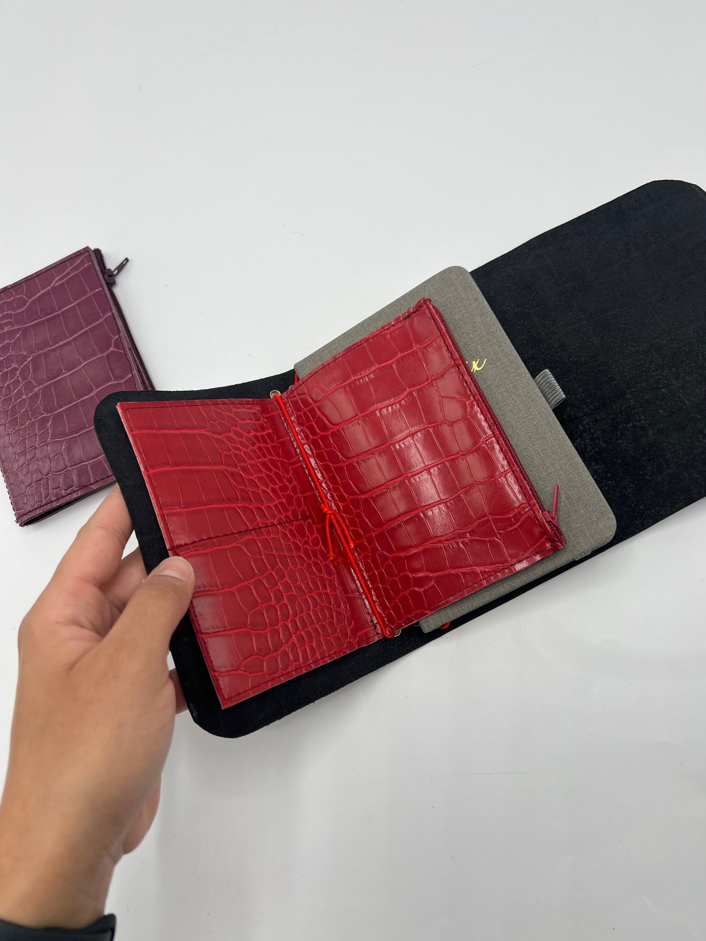 A6 Vegan Leather Insert File ( For Leather Refillable Journals)