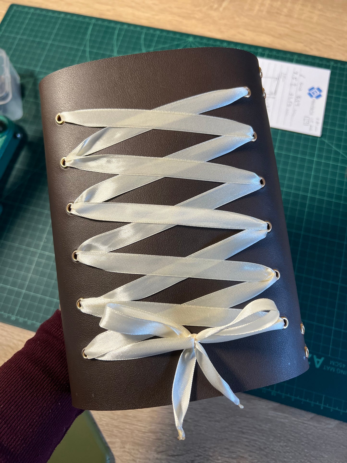 Ribbon Corset Back Detail