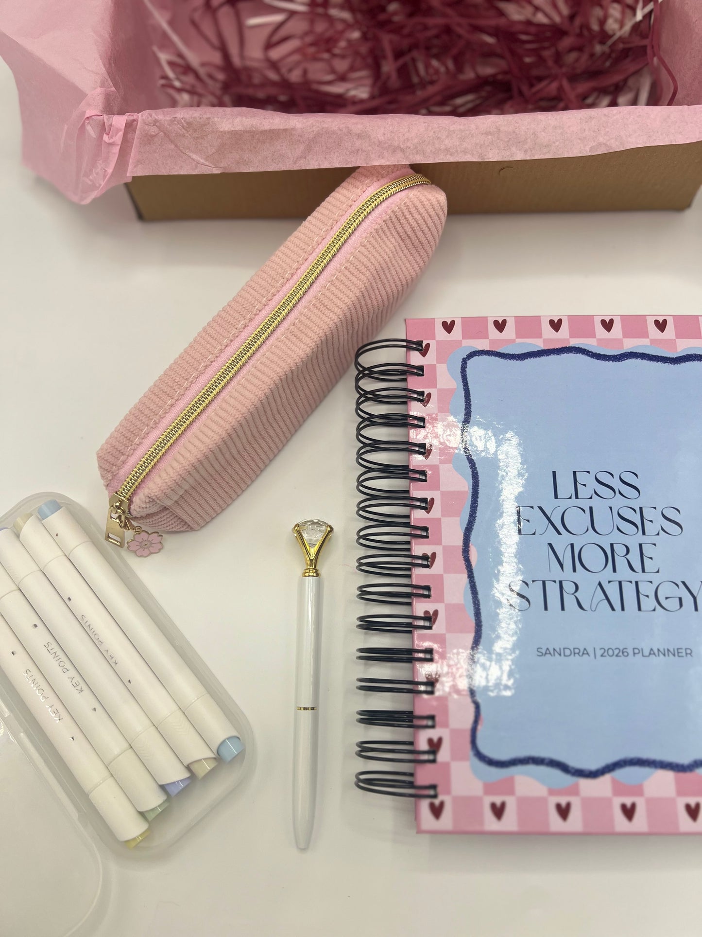 The Pretty Checkered Gift Box