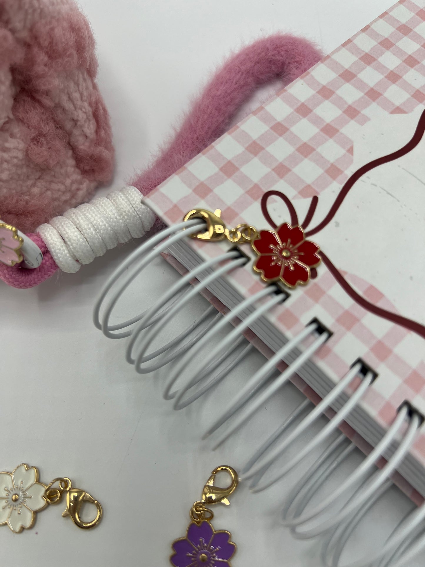 Mini Colorful Flower Charm