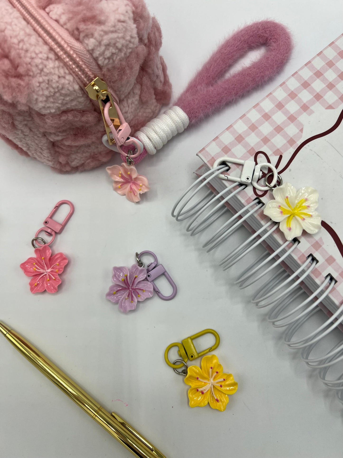 Colorful Flower Charm