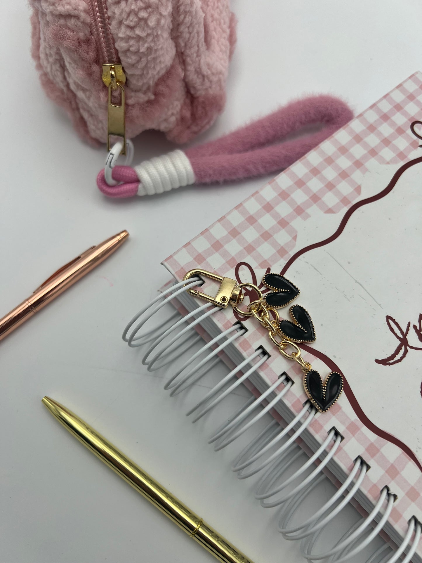 Mini Heart Trio Charm