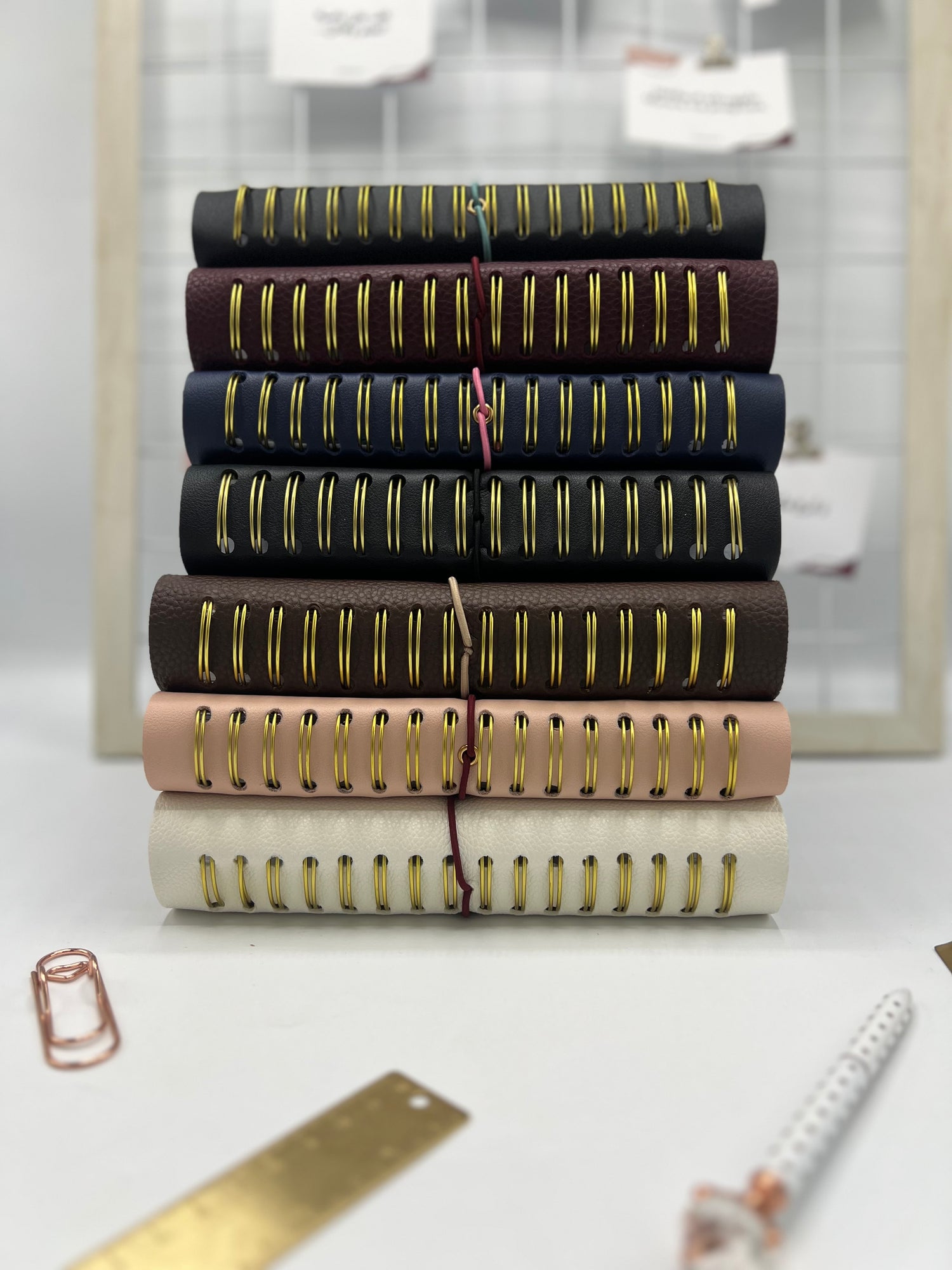 Leather Teachers Planners