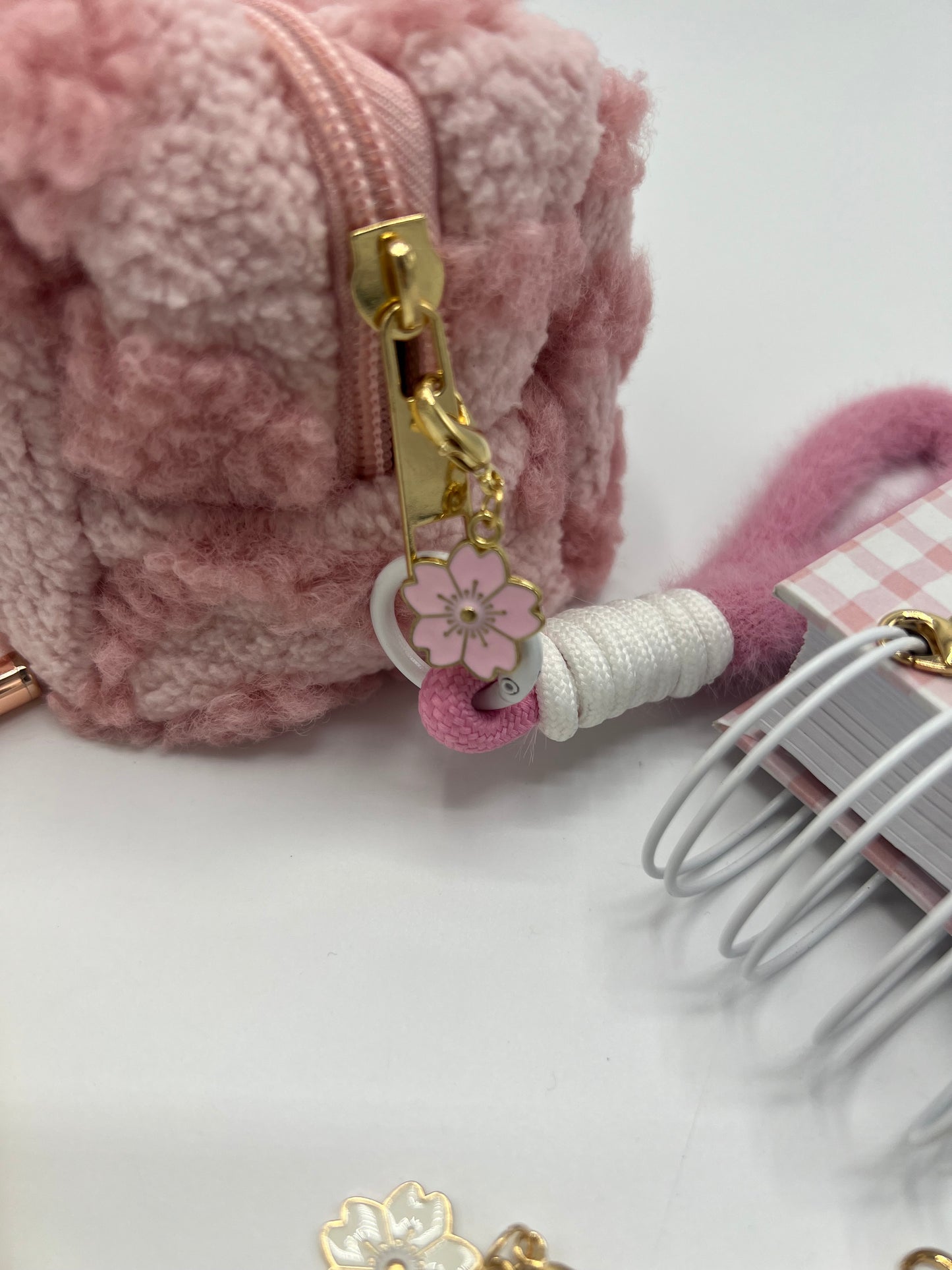 Mini Colorful Flower Charm