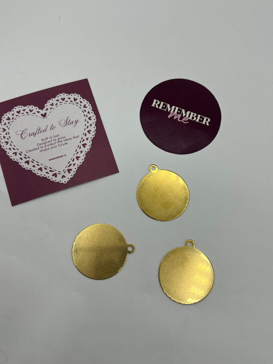Personalized Engraved Name Discs
