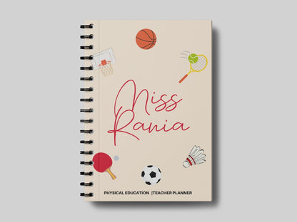 Physical Education Teacher Planner