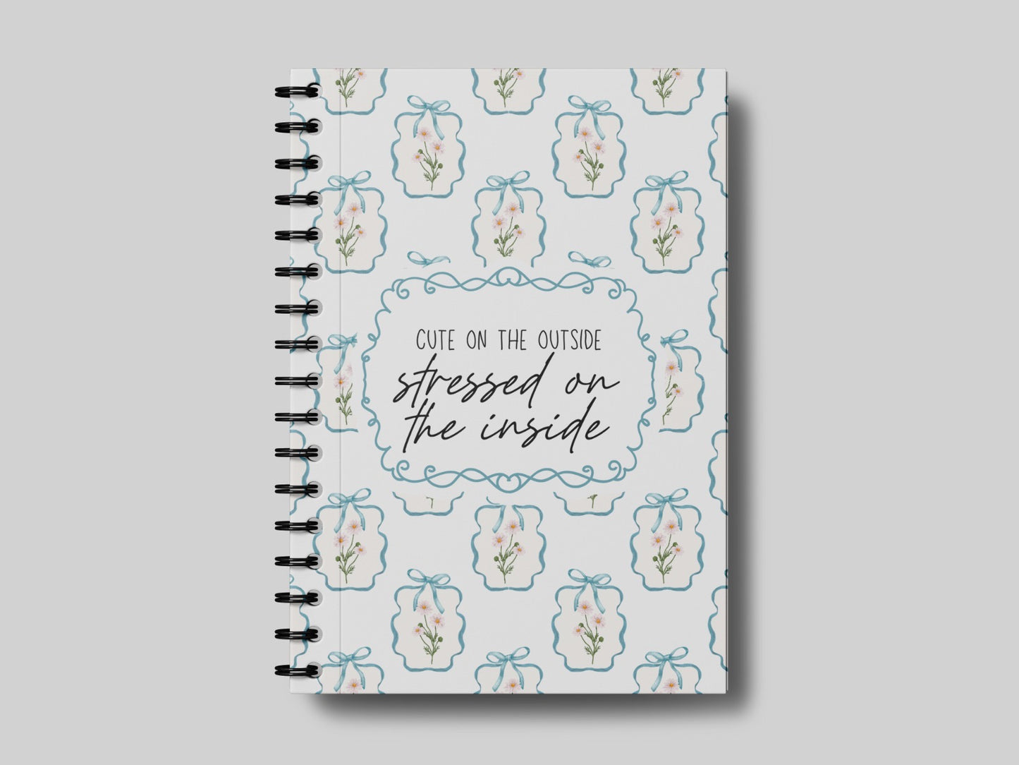 Stressed on Inside Blue - Teacher Planner