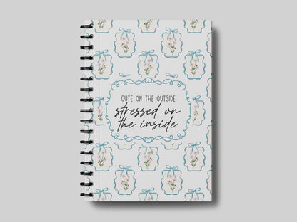 Stressed on Inside Blue - Teacher Planner