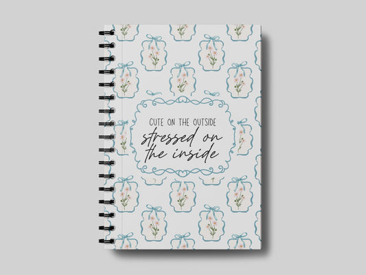 Stressed on Inside Blue - Teacher Planner