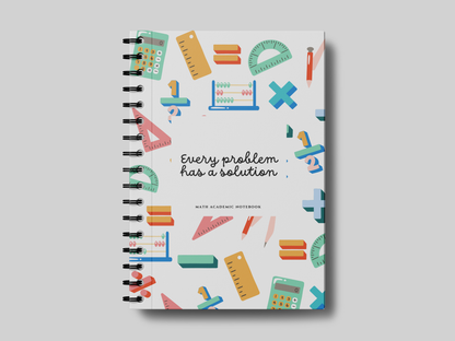 Every Problem Math School Notebook