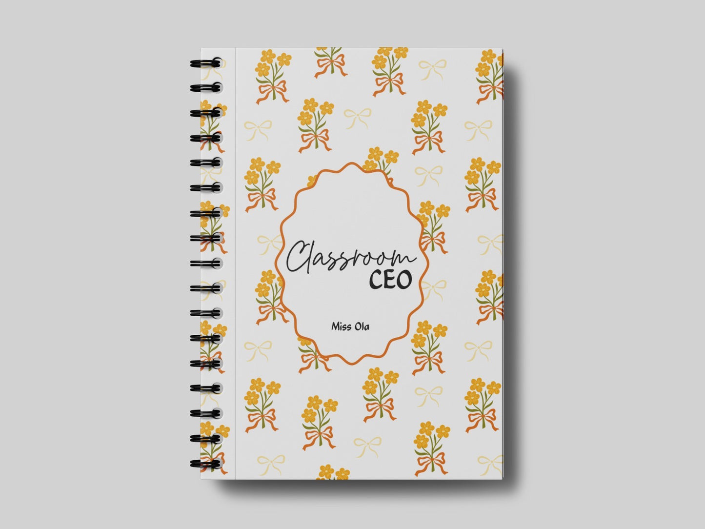 Classroom CEO Golden Bloom - Teacher Planner