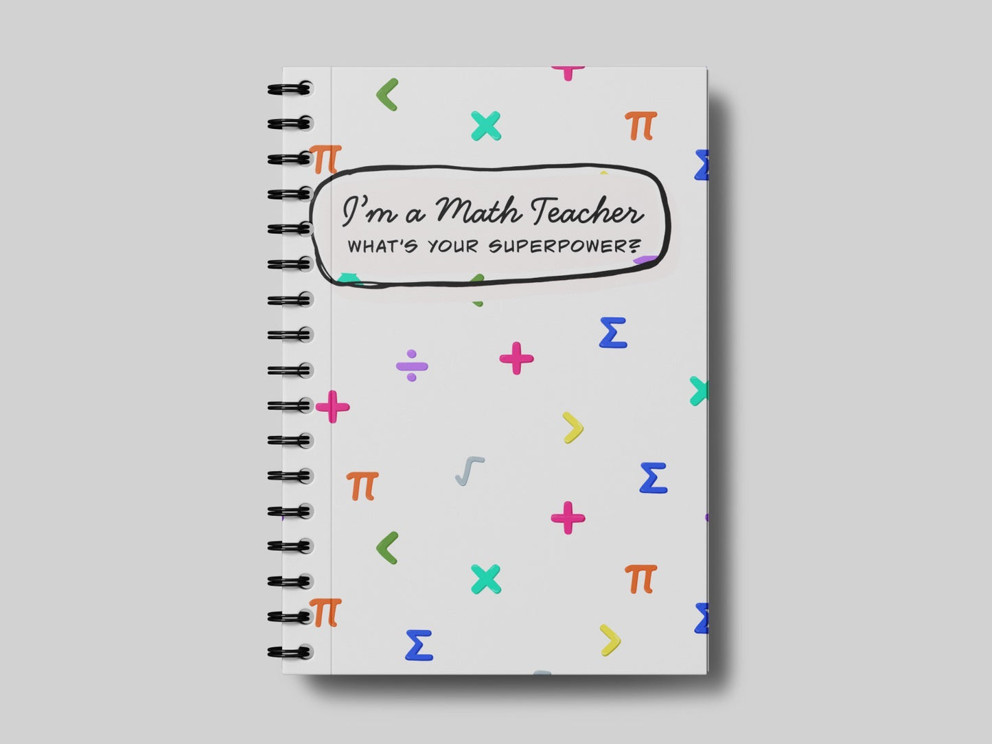 Math is my Superpower - Teacher Planner