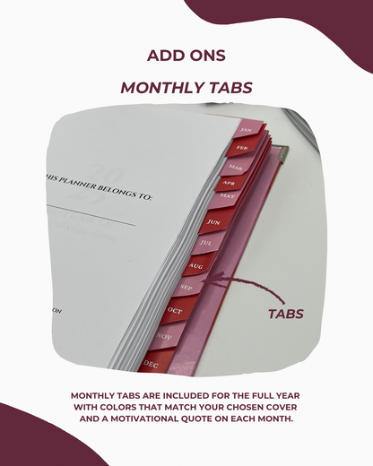 A4 Custom Logo & Cover - 2026 Appointment Planner