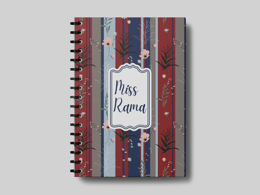 Rustic Bloom + Name - Teacher Planner