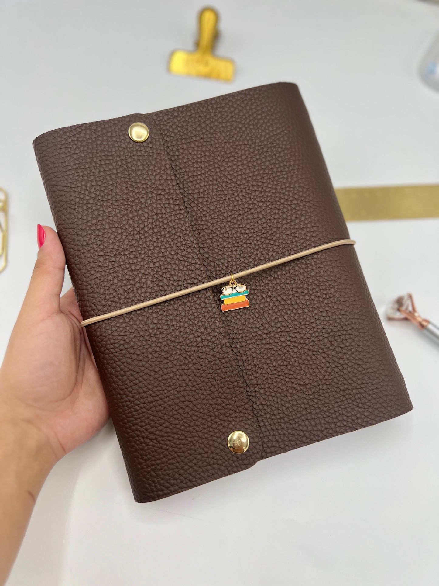 Brown - Leather University Planner