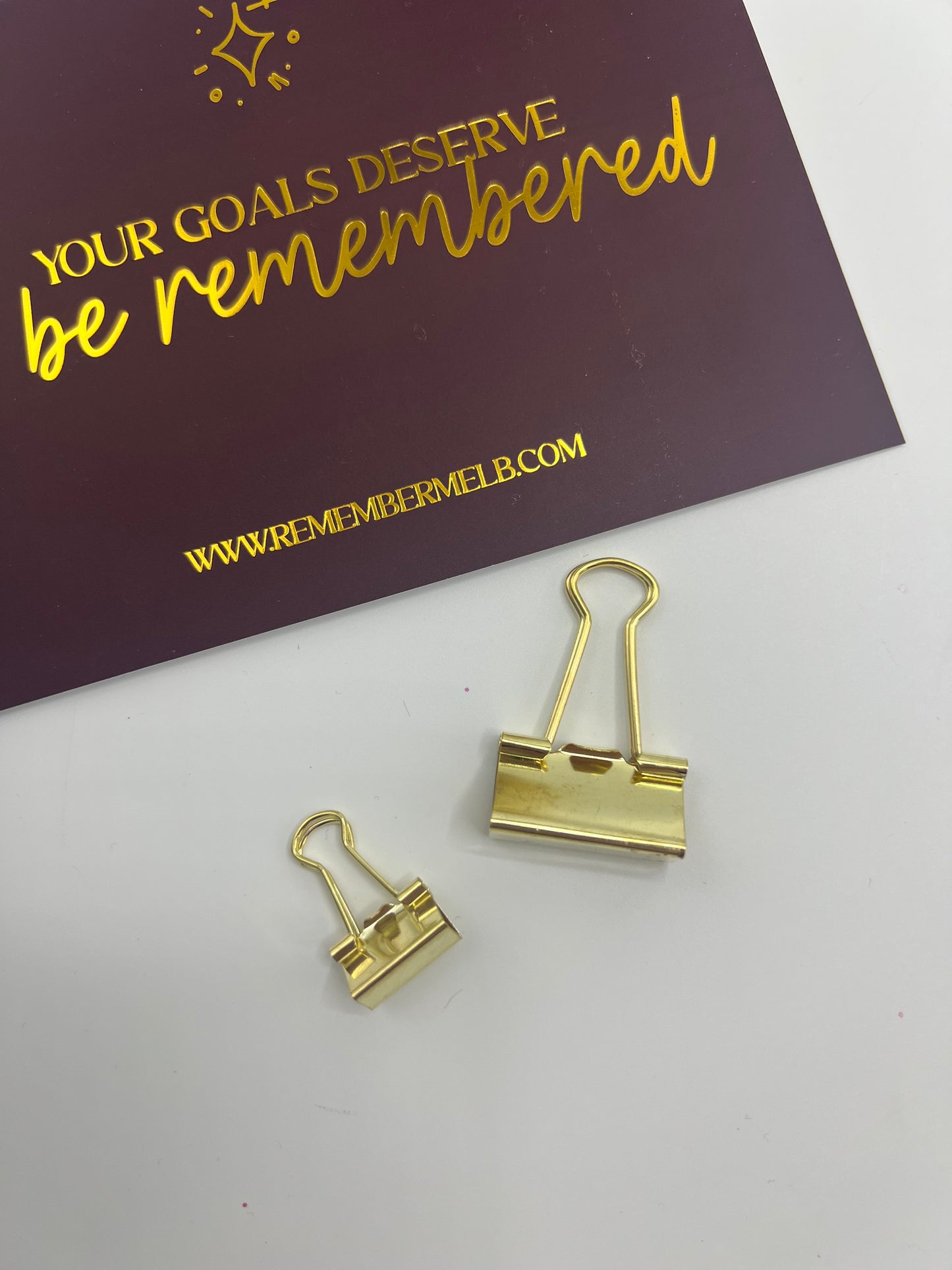 Gold Memory Clip