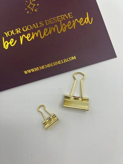 Gold Memory Clip