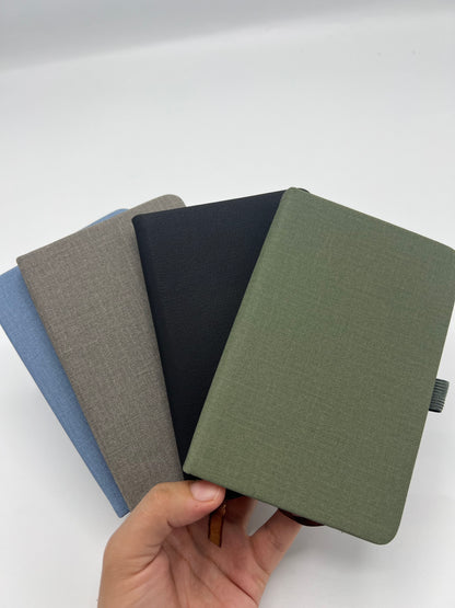 Pocket Sized Vegan Leather Lined Journal