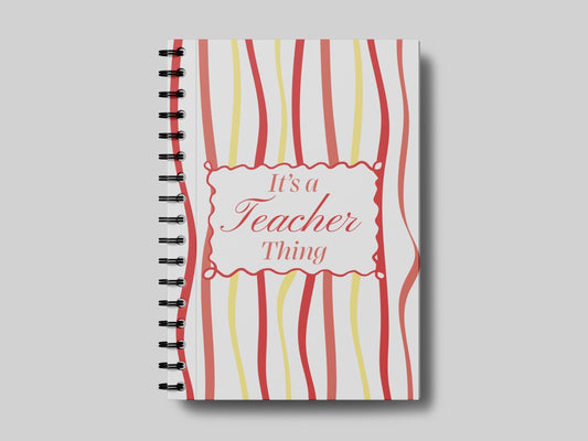 Teacher Thing Yellow - Teacher Planner