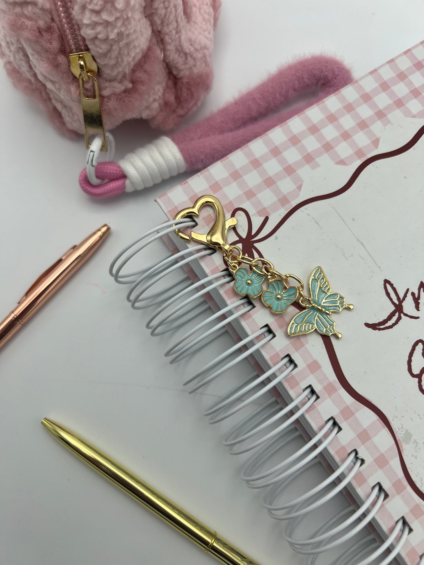 Flutter & Flower Charm