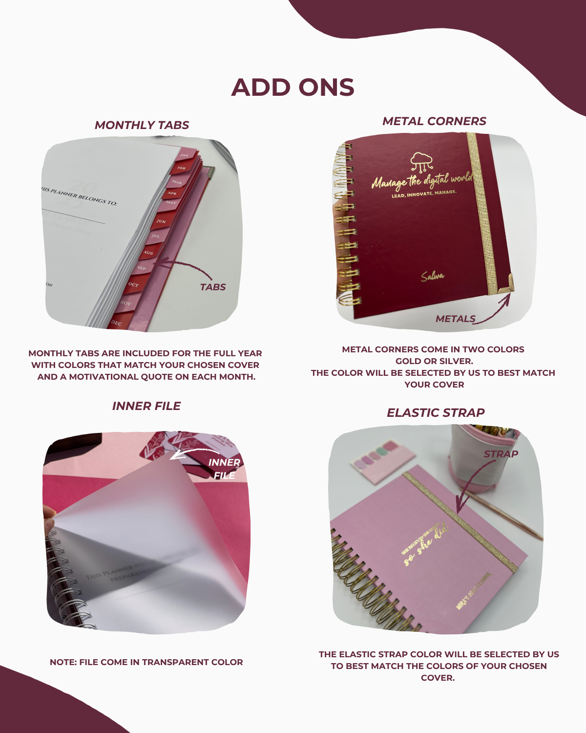 Step by Step, Goal by Goal Planner | Agenda