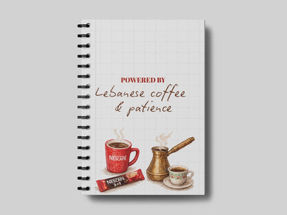 Lebanese Coffee & Patience -Teacher Planner