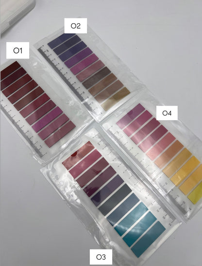 Color Palette Sticky Tabs | Ruler Edition