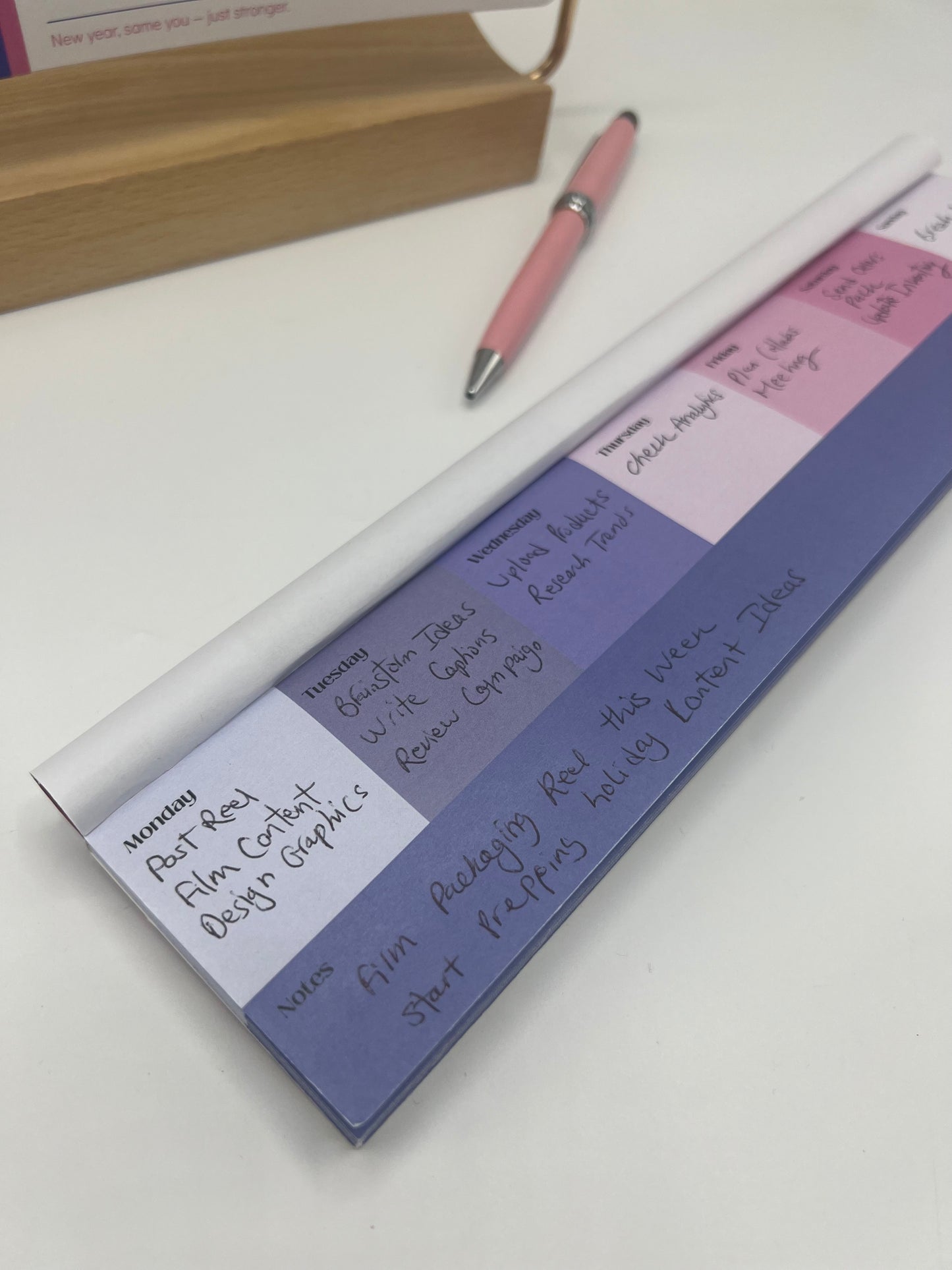 Any Design- Slim Weekly Deskpad