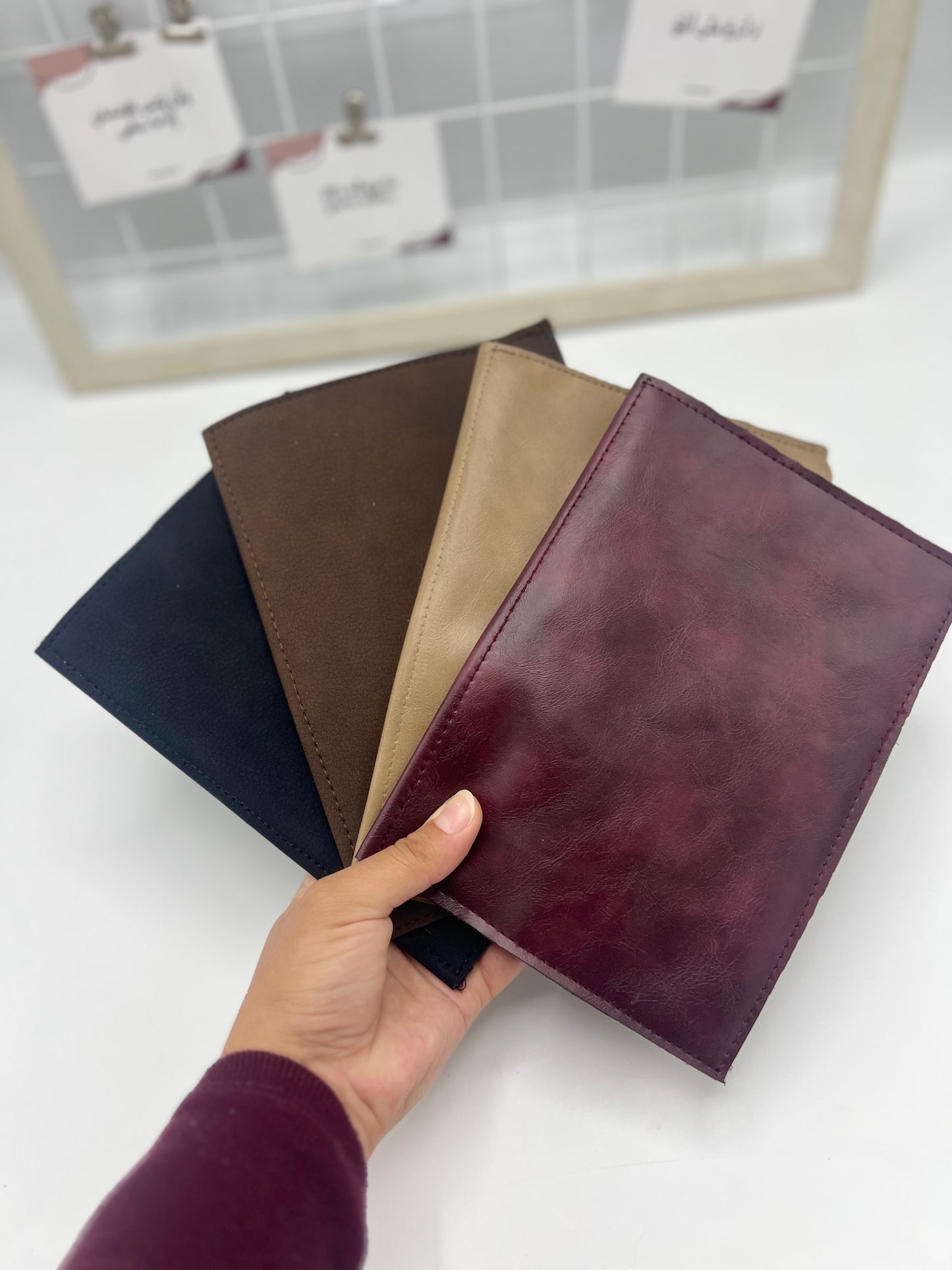 A5 Vegan Leather Insert File ( For Leather Refillable Journals)