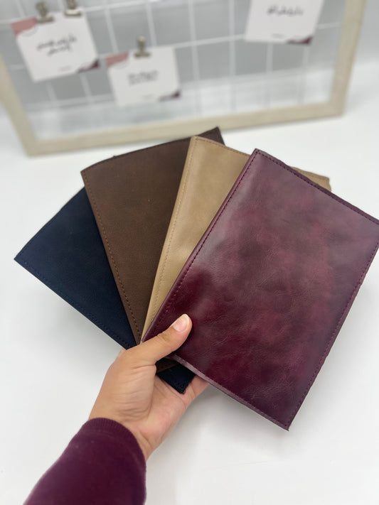 A5 Vegan Leather Insert File ( For Leather Refillable Journals)