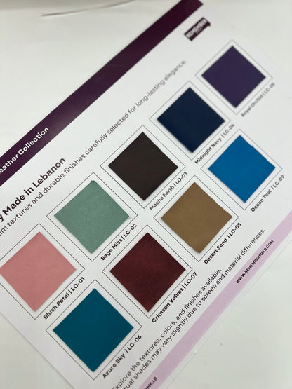 Any Quote + Name Leather Planner | Notebook