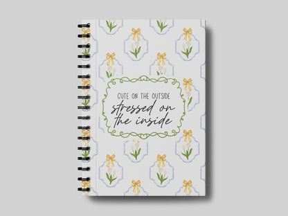 Stressed on Inside Yellow - Teacher Planner