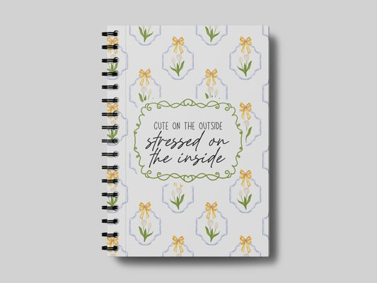 Stressed on Inside Yellow - Teacher Planner