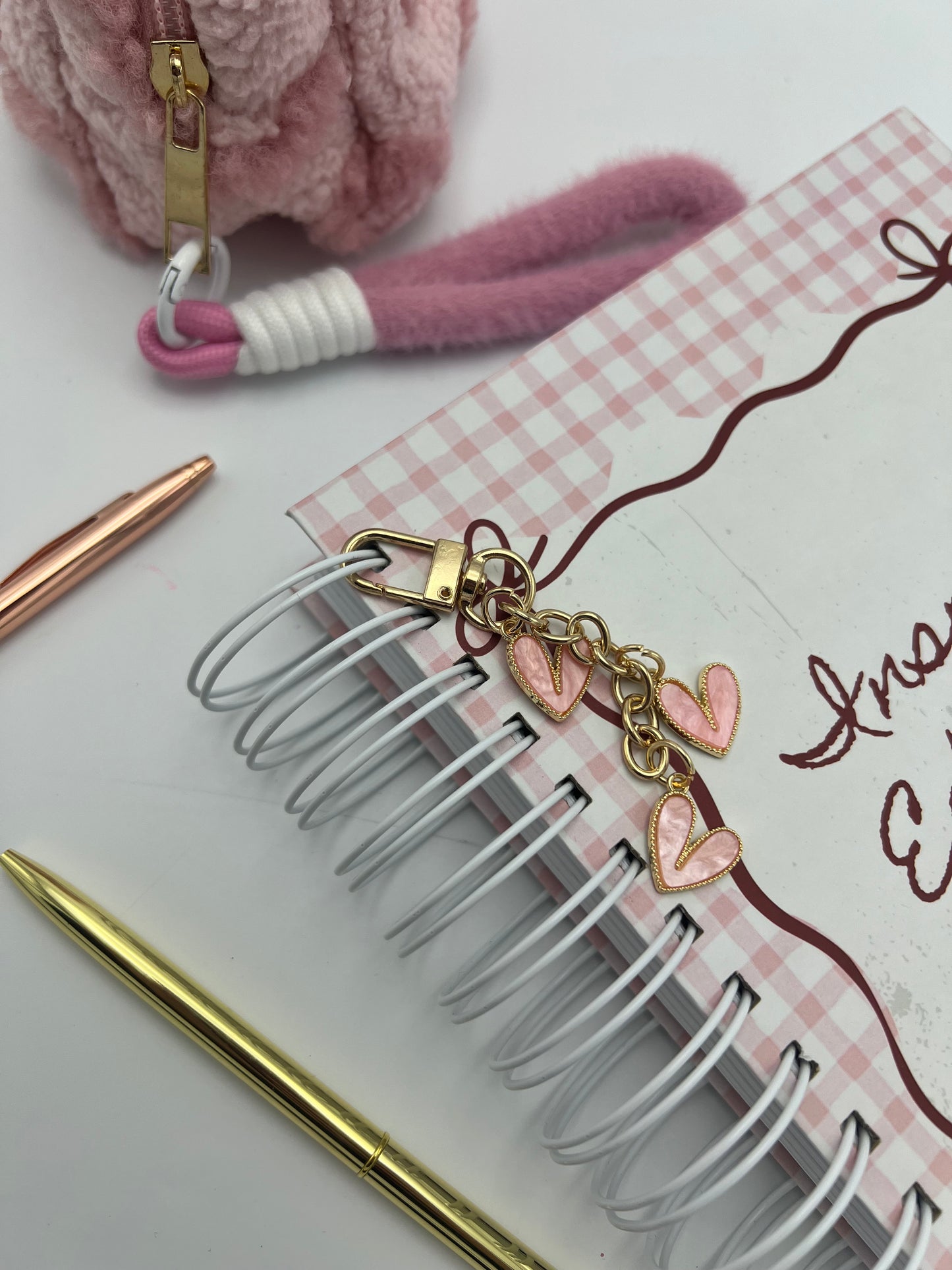 Mini Heart Trio Charm