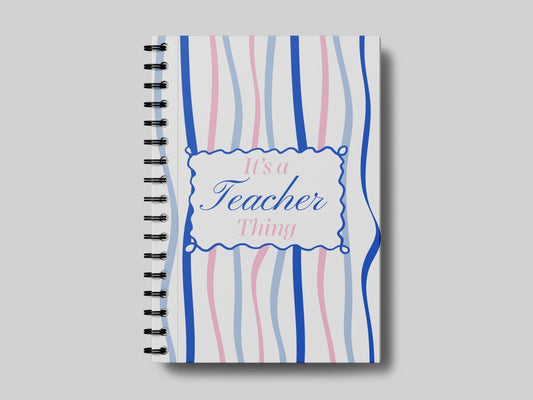 Teacher Thing Blue - Teacher Planner