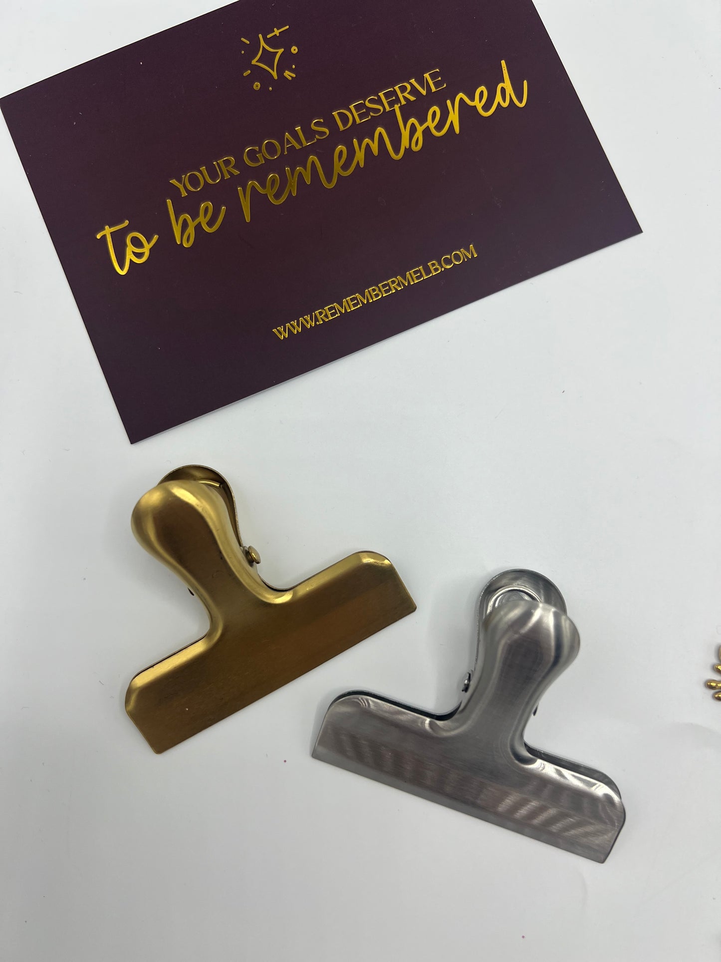 Stainless Steel Journaling Paper Clips