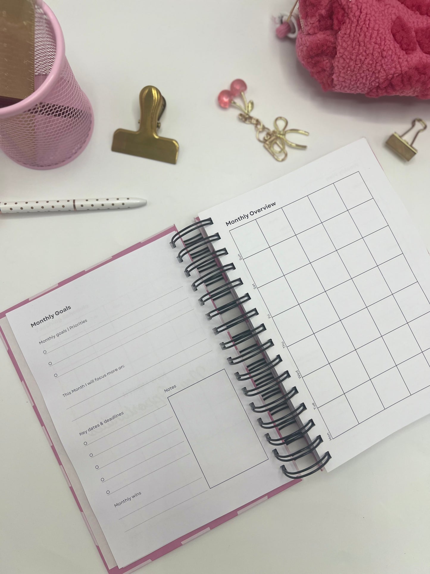 Educational Chaos Yellow - Teacher Planner