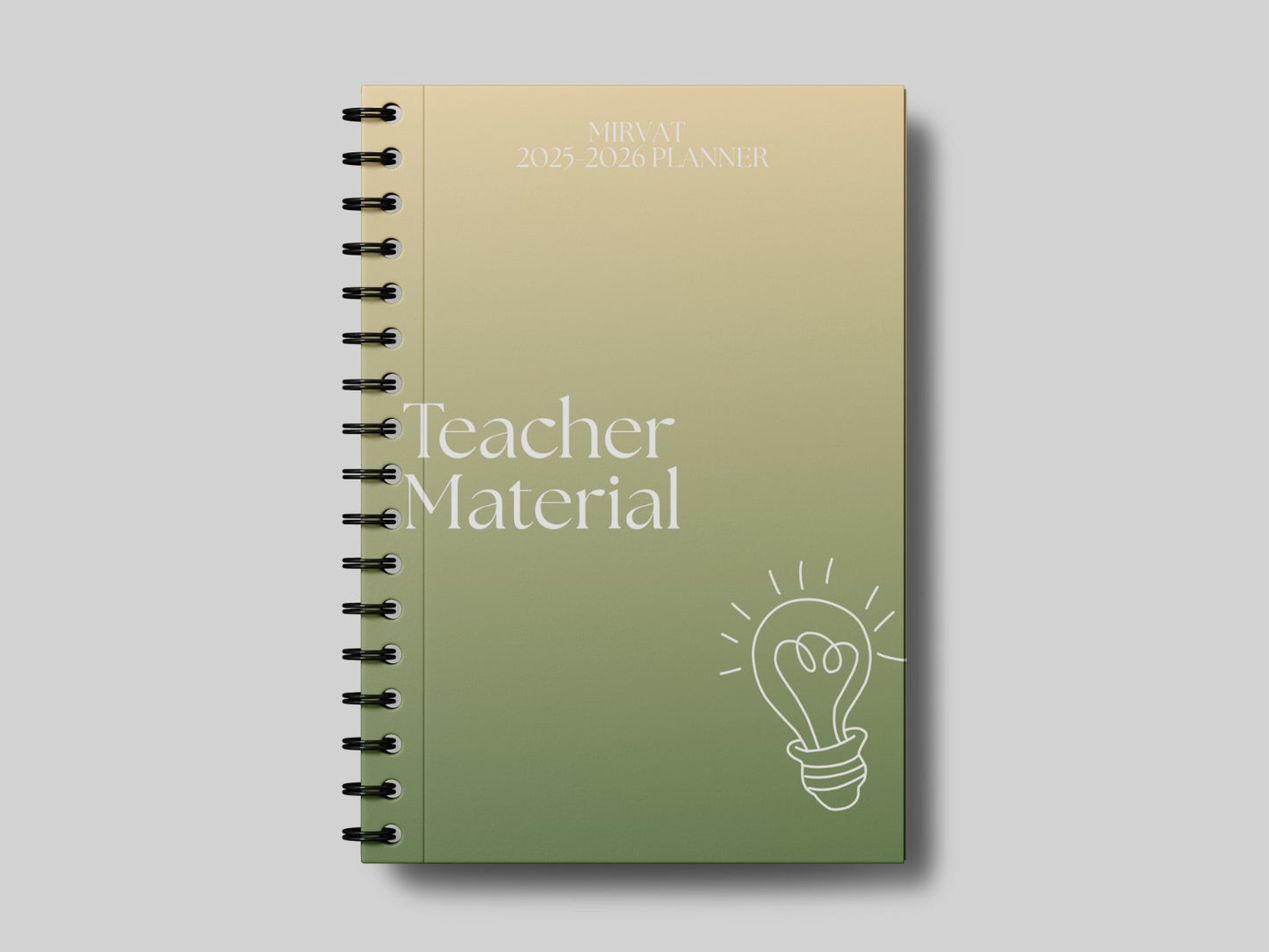Teacher Material Teacher Planner
