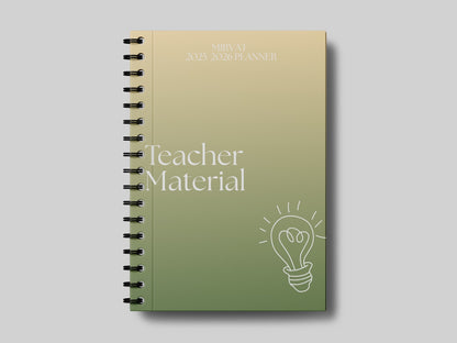 Teacher Material Teacher Planner