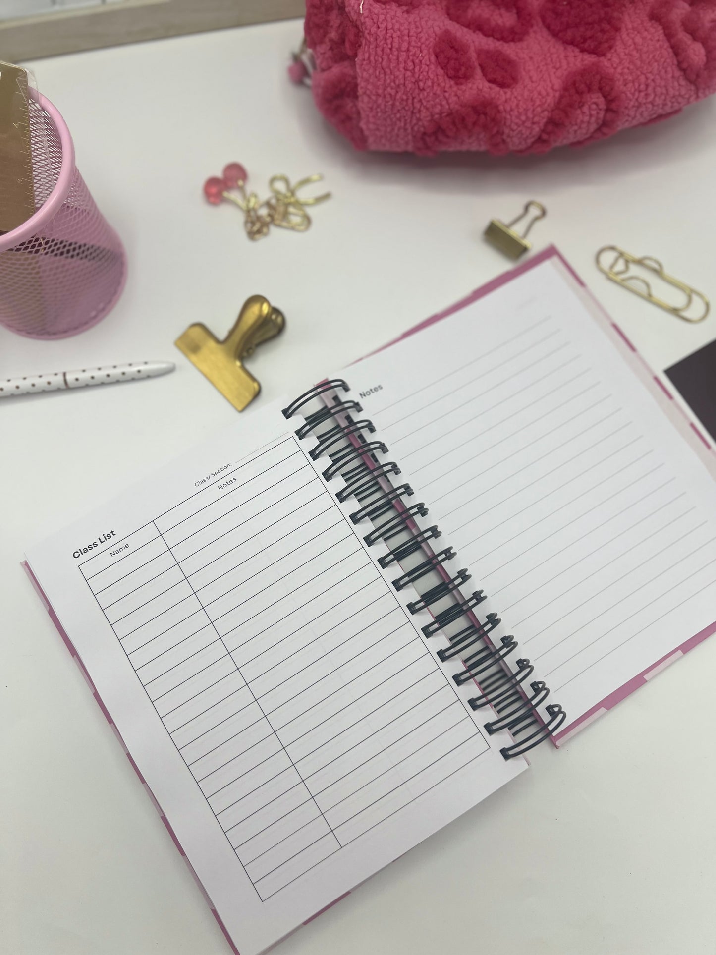 Educational Chaos Yellow - Teacher Planner