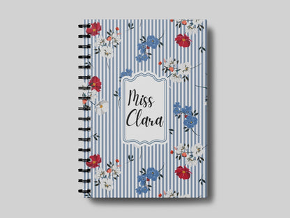 French Garden + Name - Teacher Planner