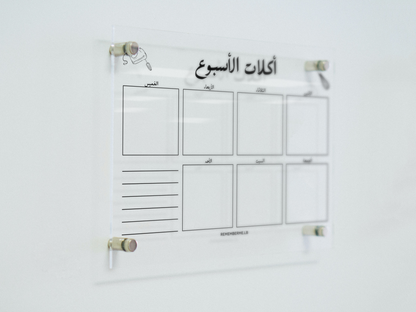 اكلات الاسبوع Plexi Board