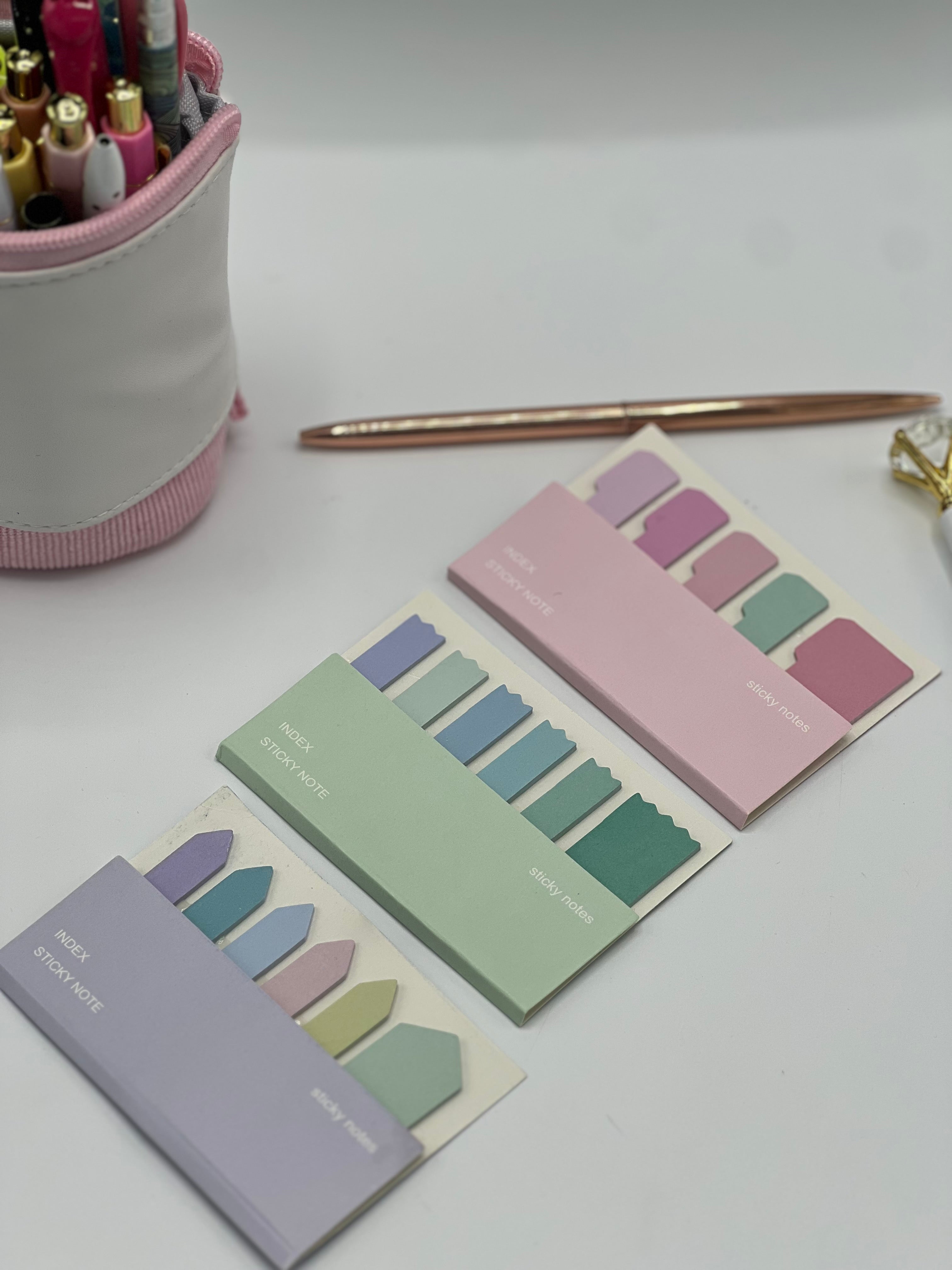 Notes Available Index Sticky Notes Set – Remember Me