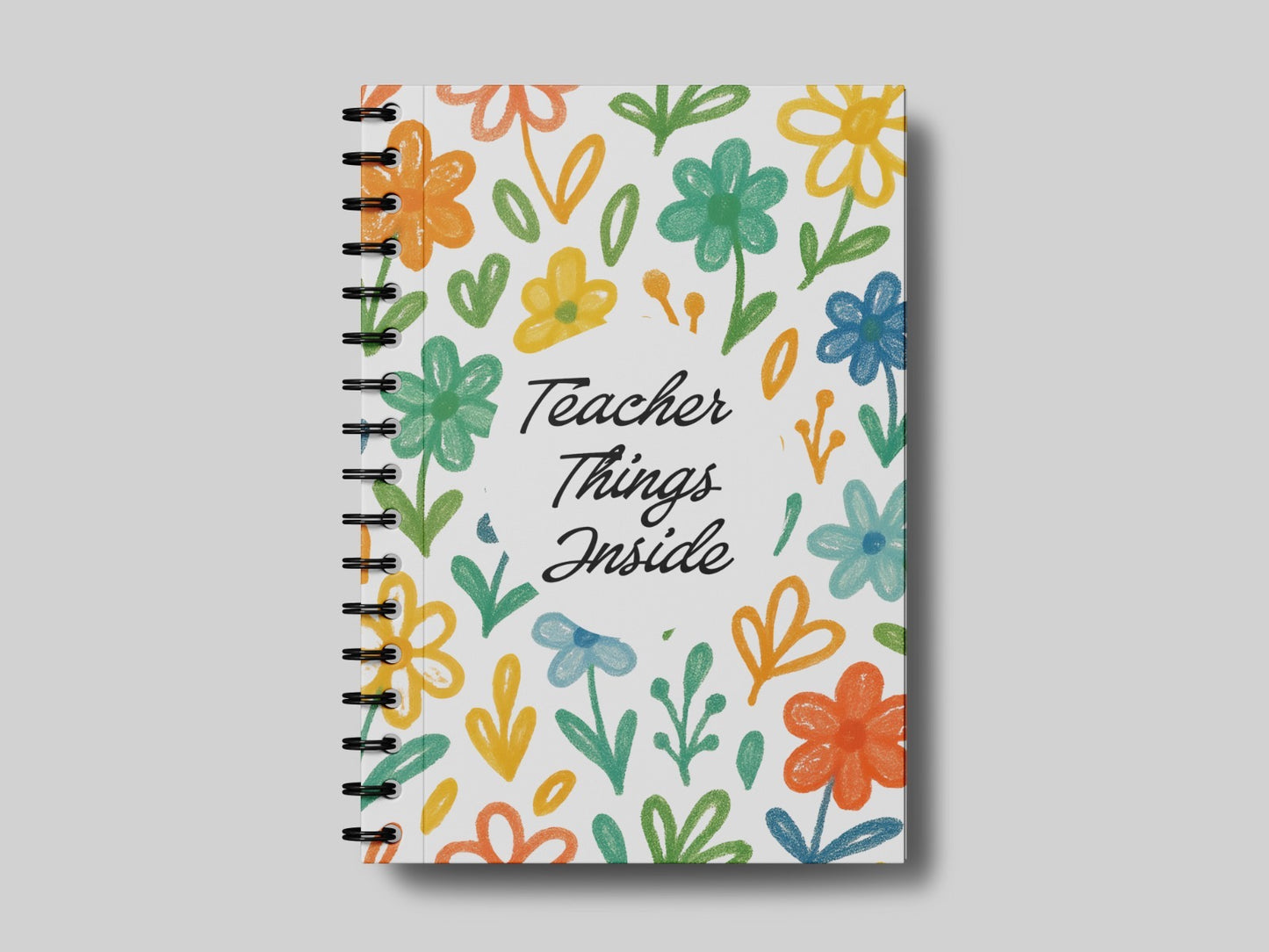 Floral Teacher Things Inside -Teacher Planner