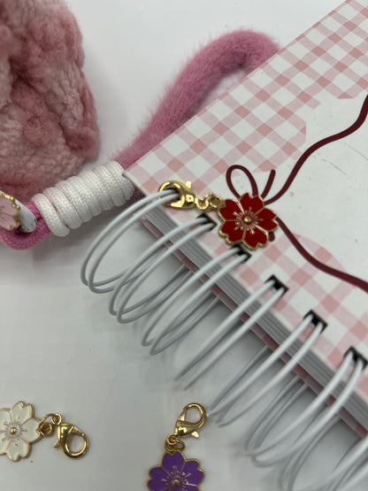 Mini Colorful Flower Charm