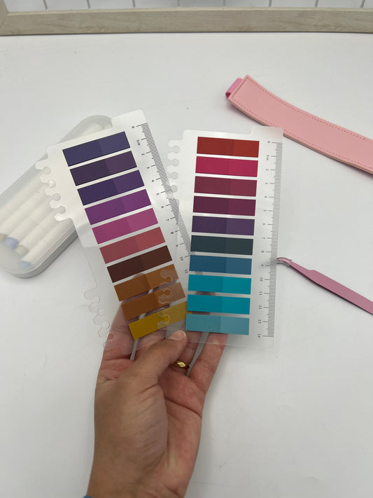 Color Palette Sticky Tabs | Ruler Edition