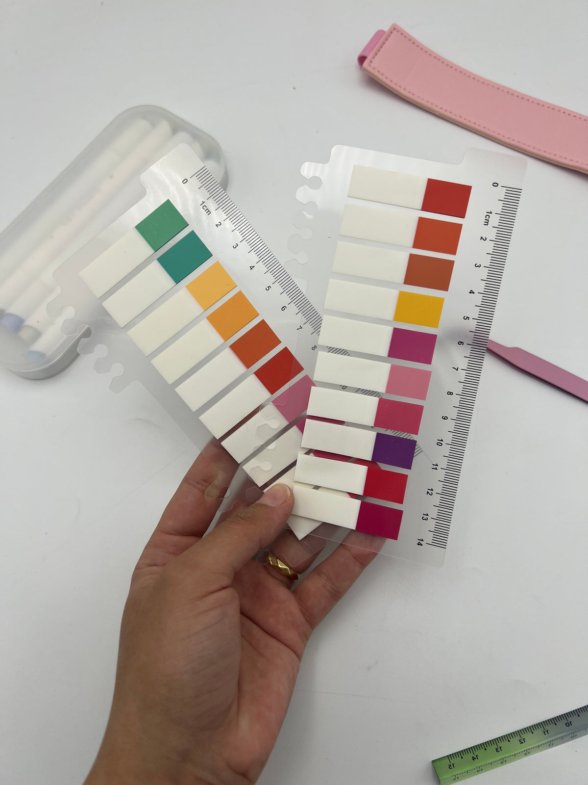 Color Pop Sticky Tabs | Ruler Edition