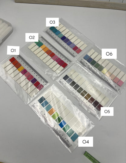 Color Pop Sticky Tabs | Ruler Edition