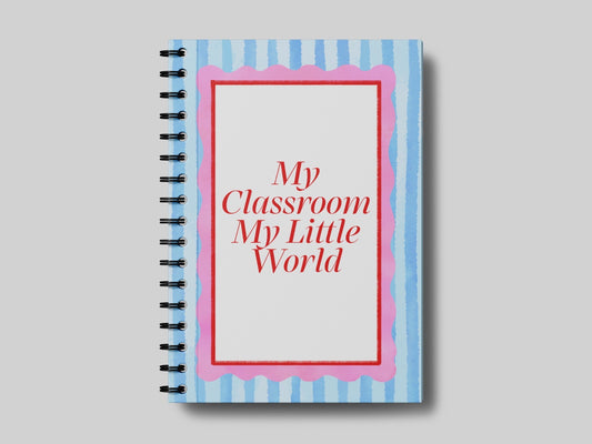 My Classroom My World Pink - Teacher Planner